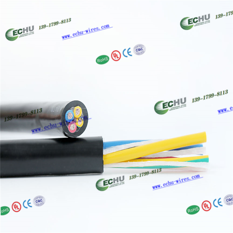 中度拖鏈電纜(非屏蔽)